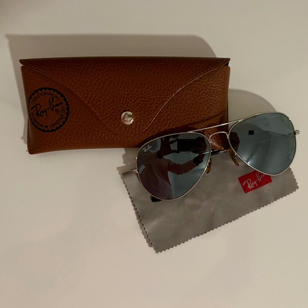 Ray-Ban Aviators Silver